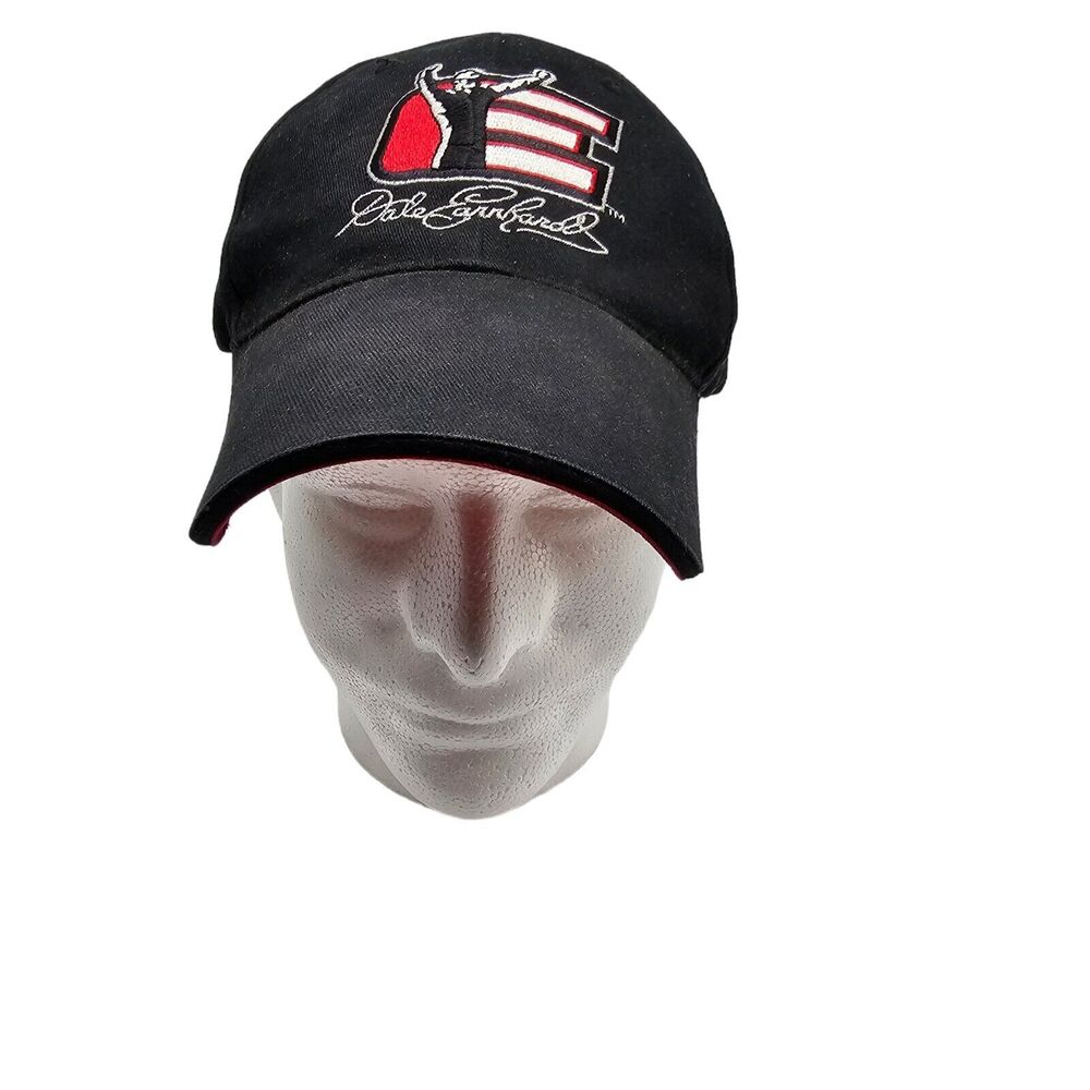 Dale Earnhardt Day Cap‎ Hat Hook And Loop Closure Black